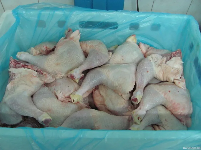 Frozen chicken leg quarters — Grade A Brazilian export quality, bulk packaging